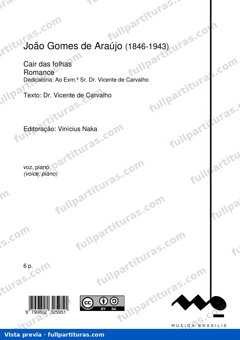 Cair das folhas — preview