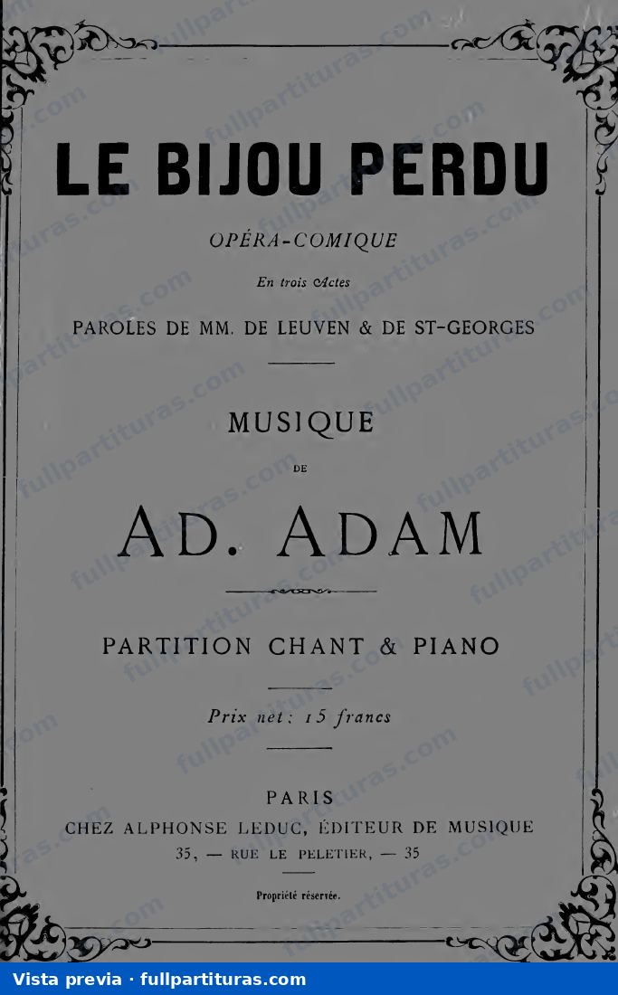 Le bijou perdu — preview