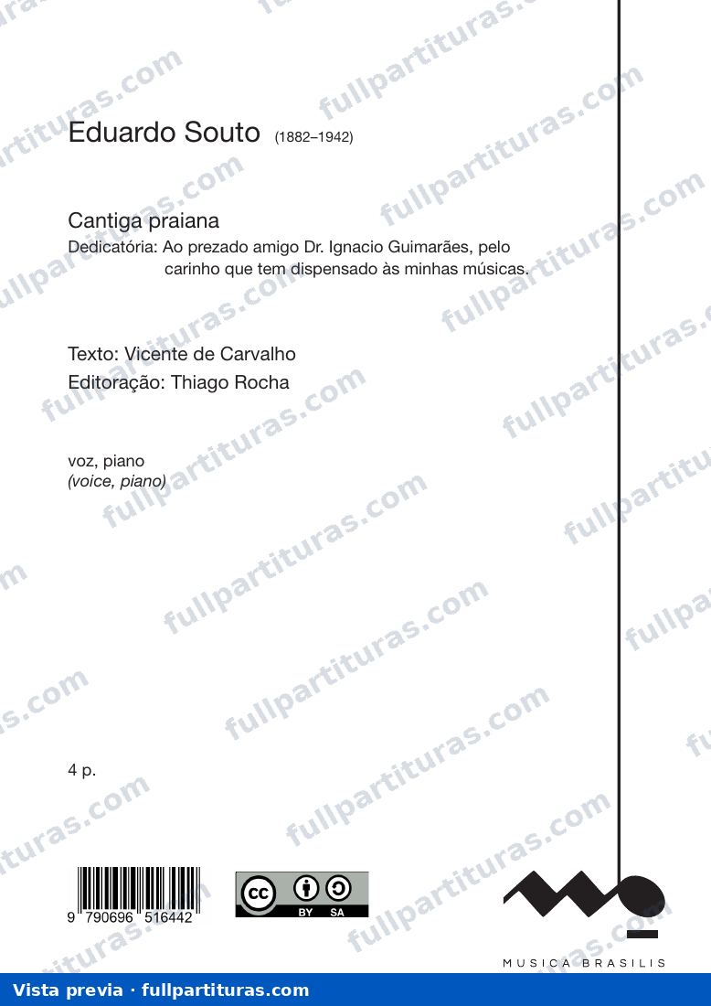 Cantiga praiana — preview