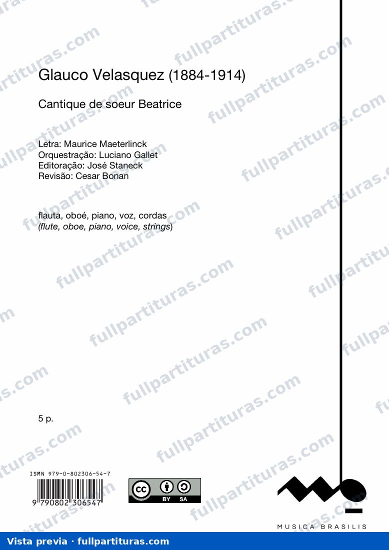 Cantique de soeur Beatrice — preview