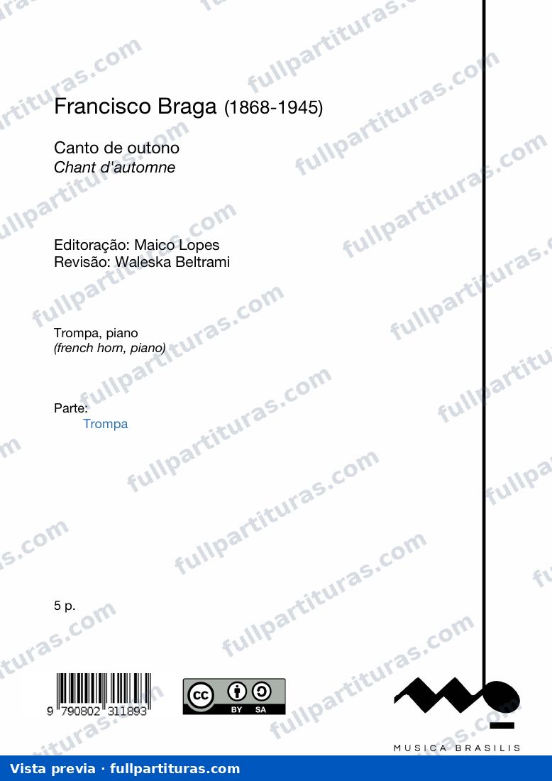 Canto de outono — preview