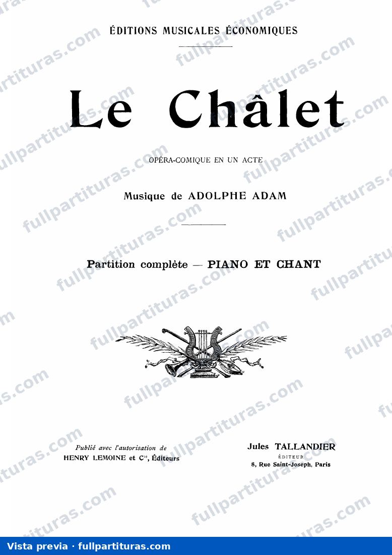 Le châlet — preview