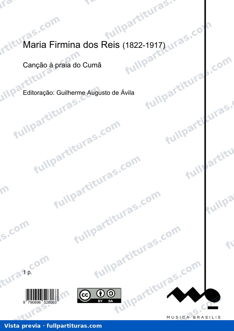 Canção à praia do Cumã — preview