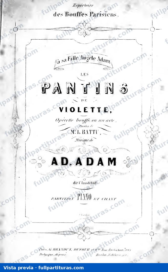 Les pantins de Violette — preview