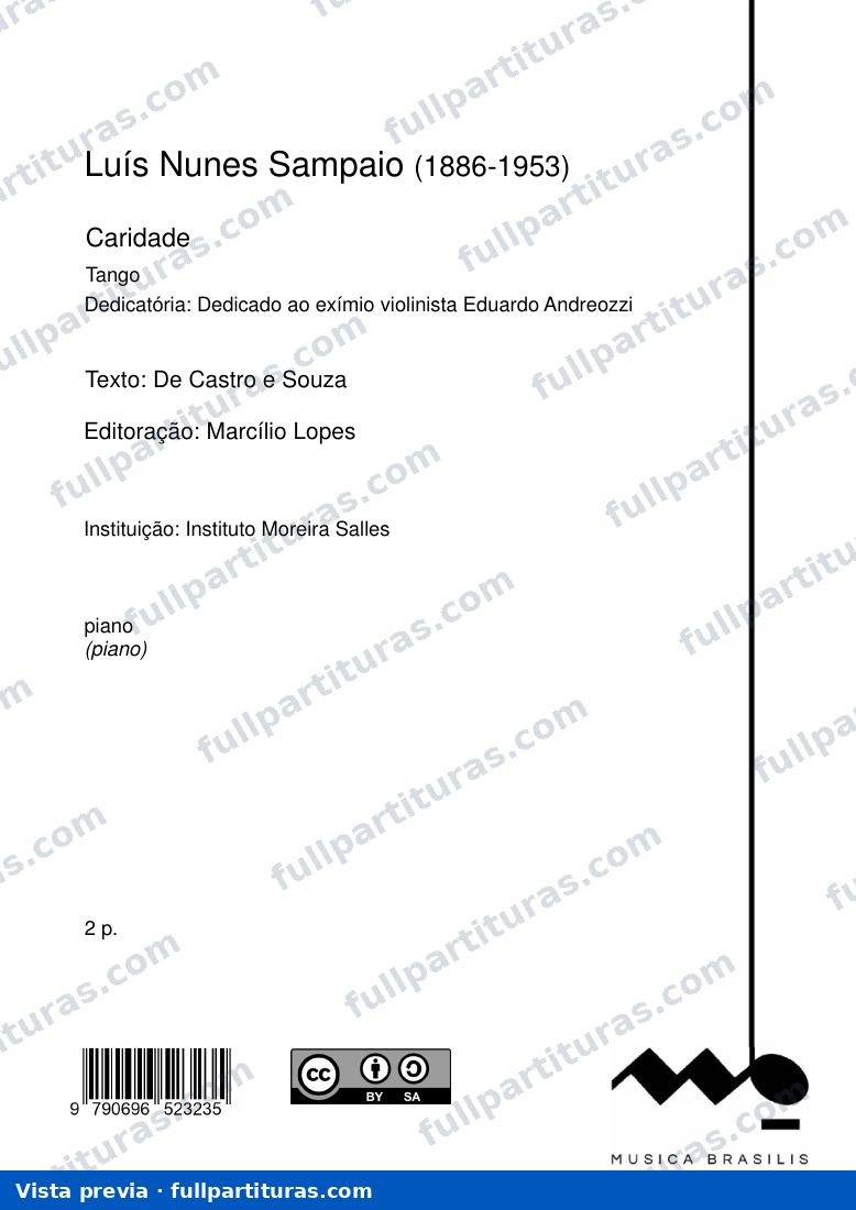 Caridade — preview