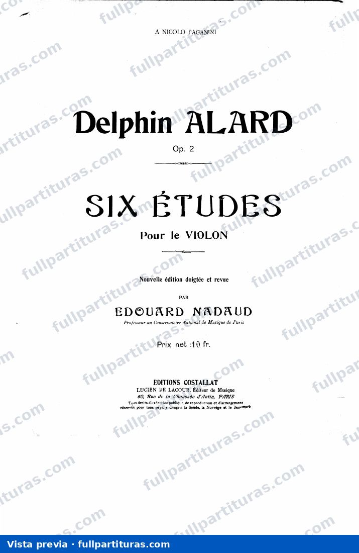 6 Ãtudes, Op.2 — preview