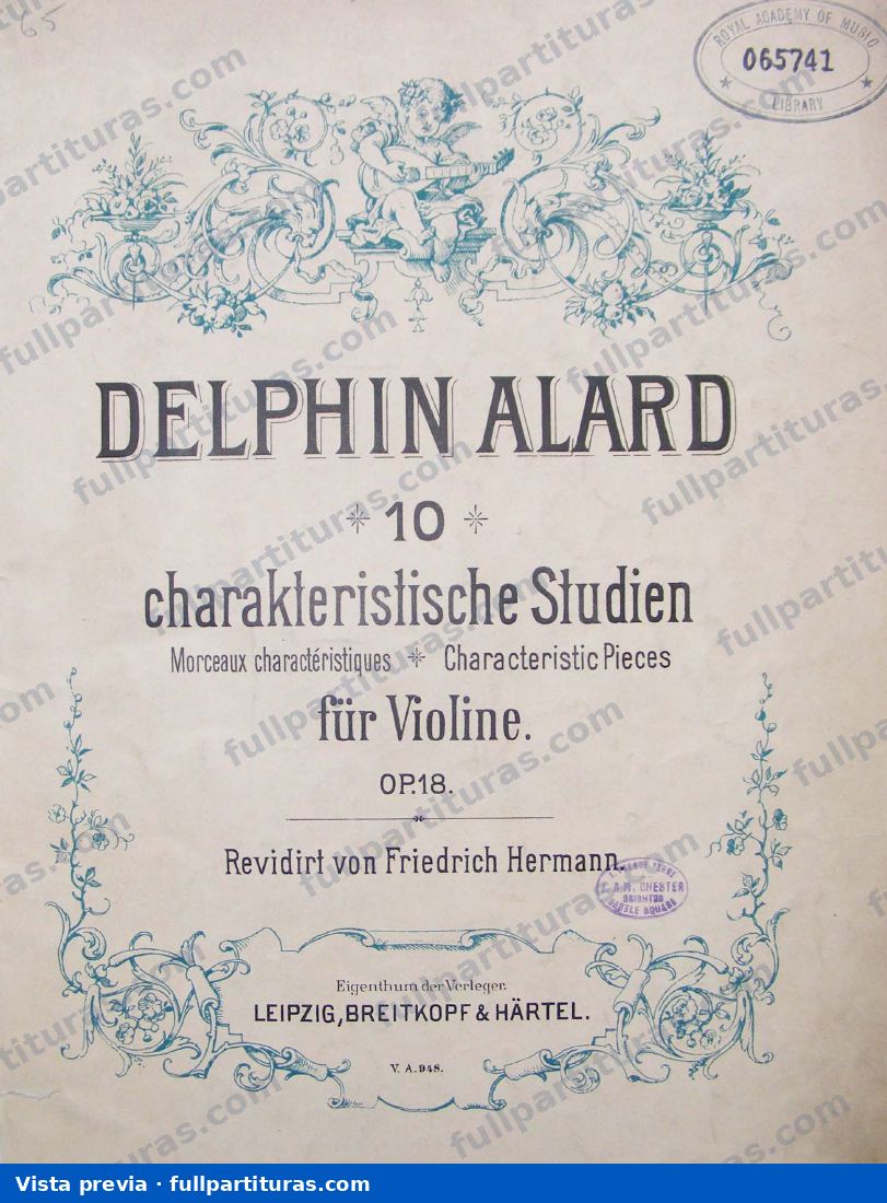 Etudes caracteristiques, Op.18 — preview