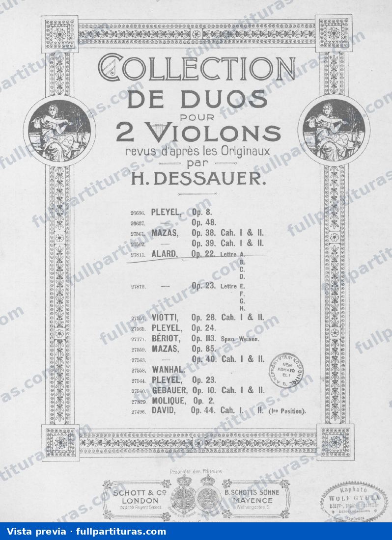 4 Duos Ã©lÃ©mentaires, Op.22 — preview