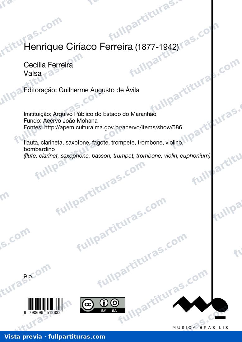 Cecília Ferreira — preview