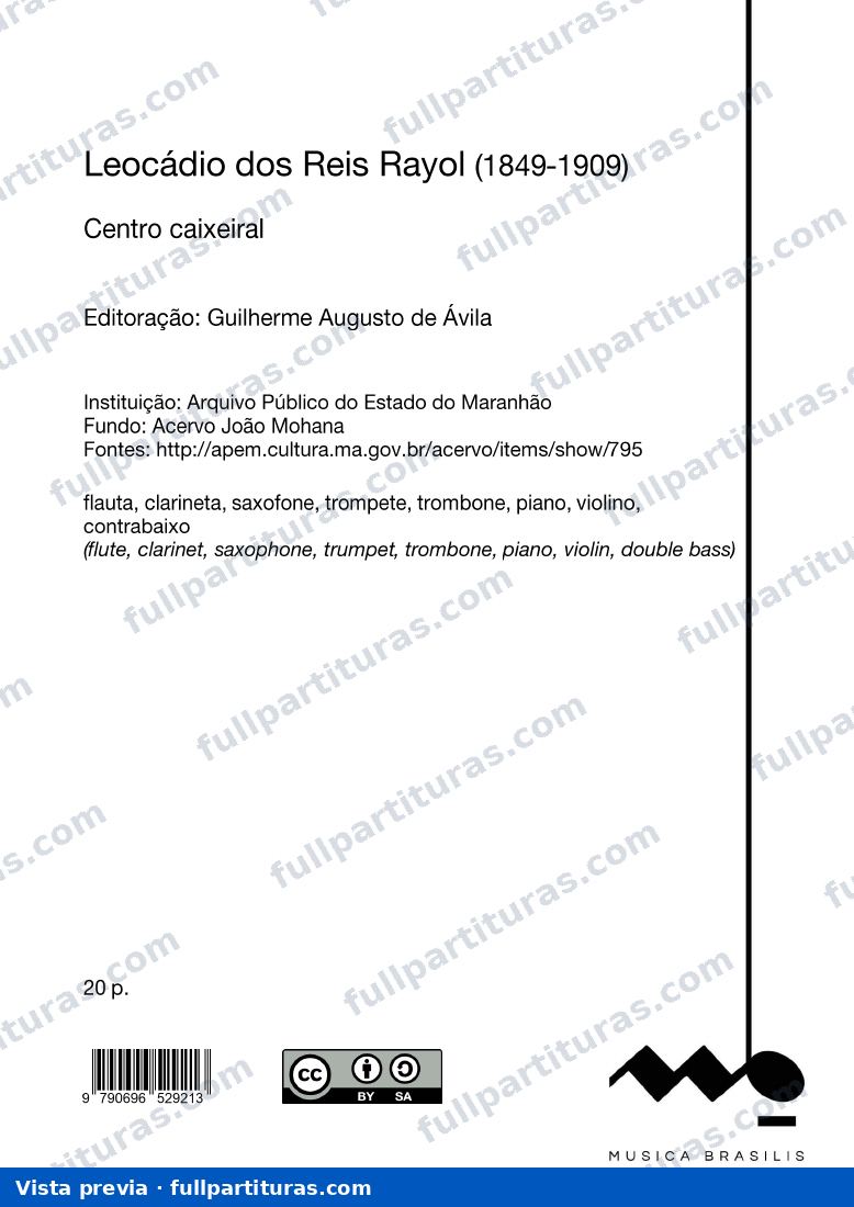Centro caixeiral — preview