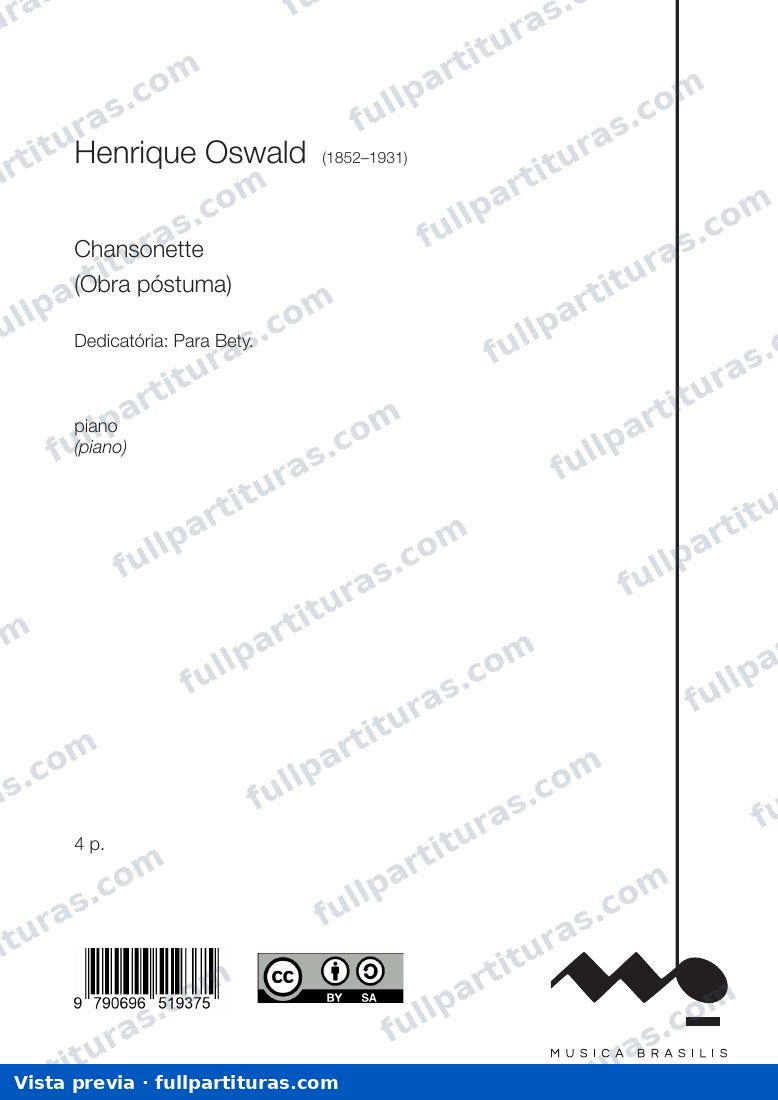 Chansonette — preview