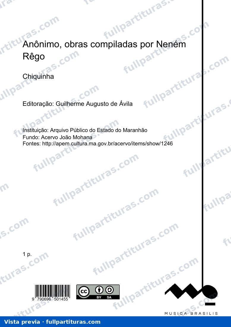 Chiquinha, Anônimo — preview