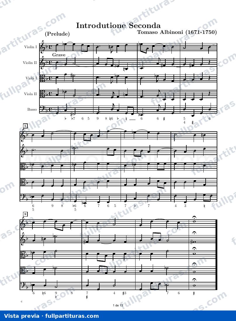 Ballet para quinteto de cuerdas — preview