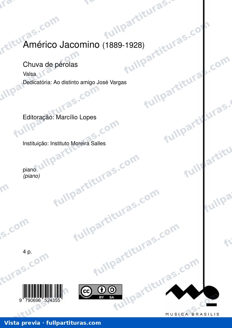 Chuva De Perolas — preview