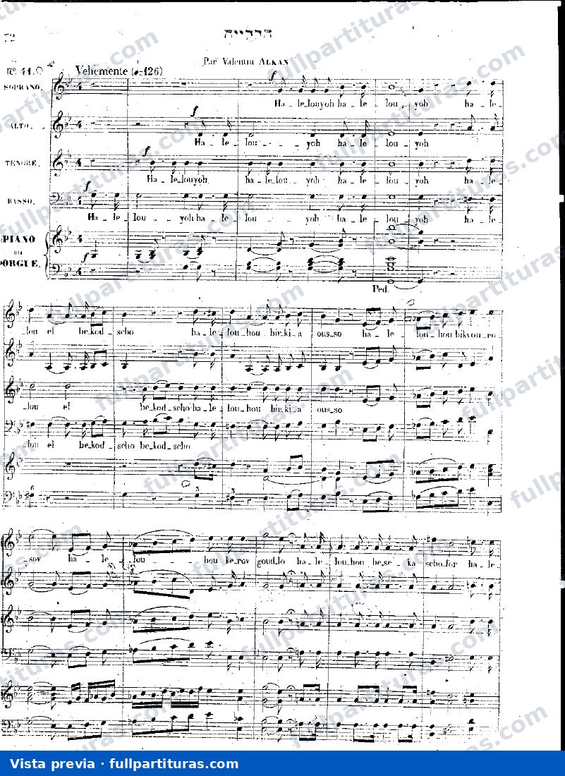 Alleluia, Op.25 — preview