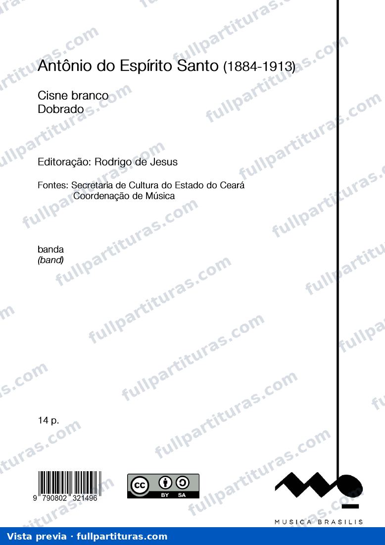 Cisne branco — preview