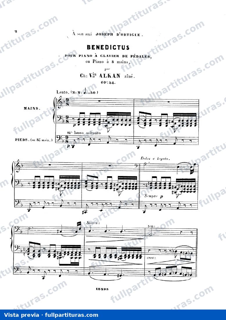 Benedictus, Op.54 — preview