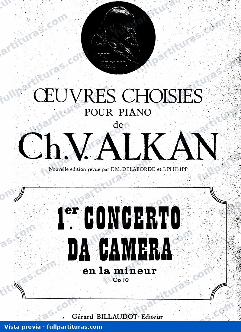 Concerto da Camera Op.10 nº 1 — preview
