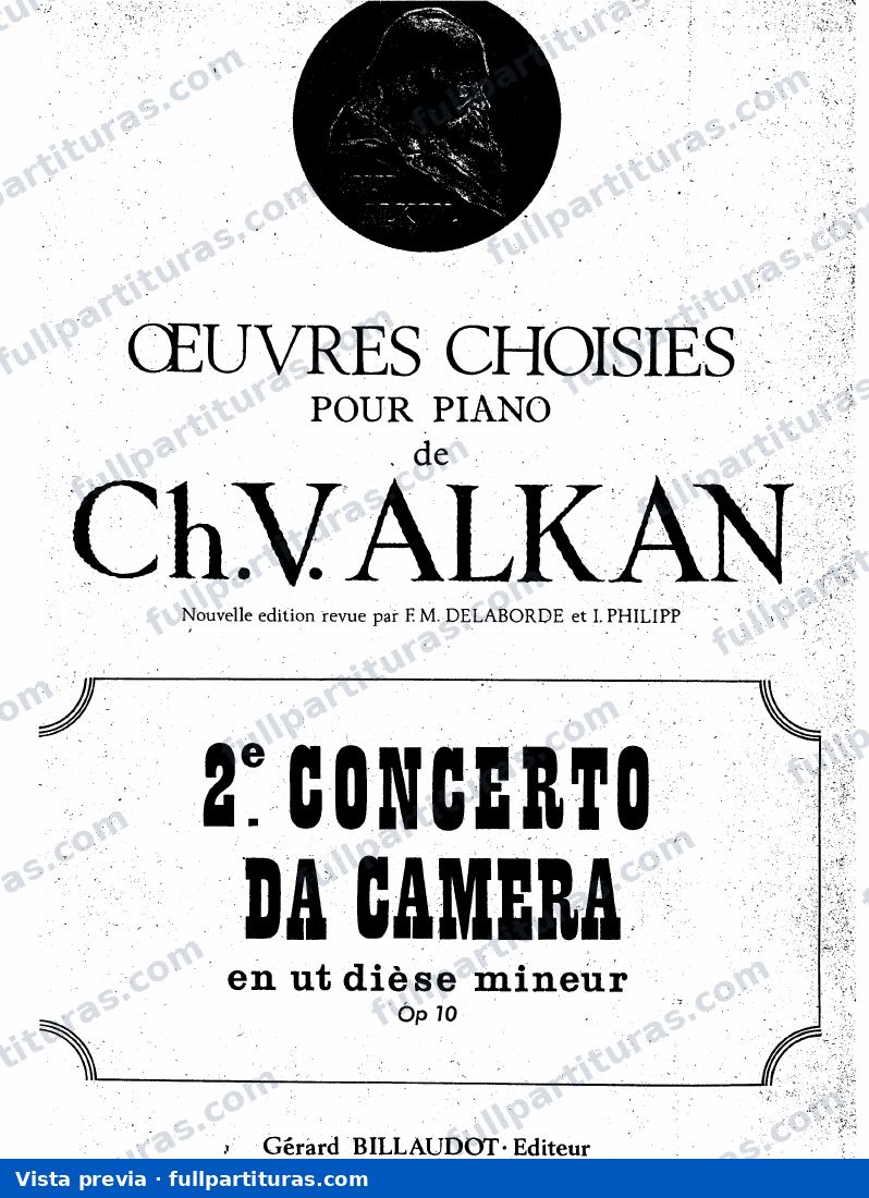 Concerto da Camera Op.10 nº 2 — preview