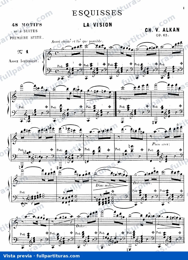 Esquisses, Op.63 — preview