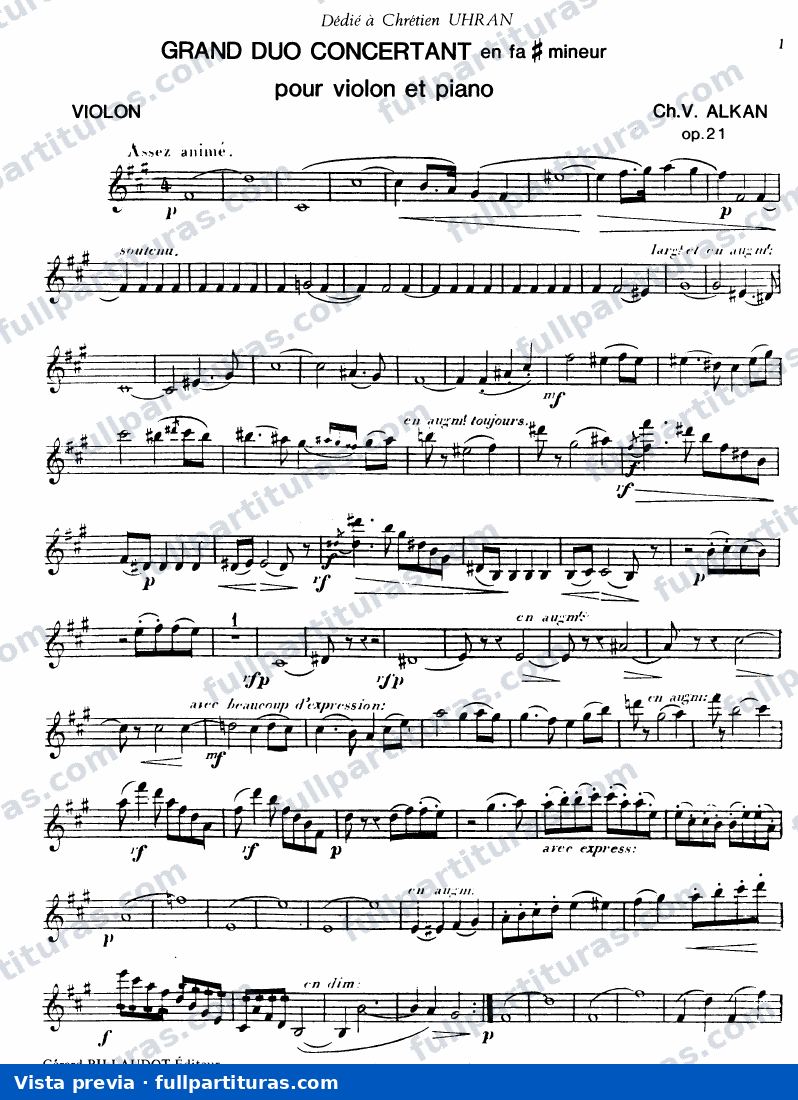 Grand Duo Concertant, Op.21 — preview