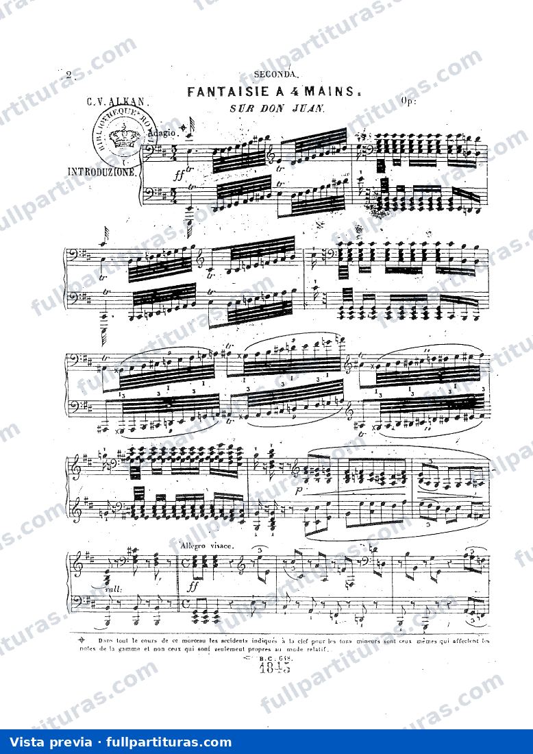 Grande Fantaisie sur Don Juan, Op.25 — preview