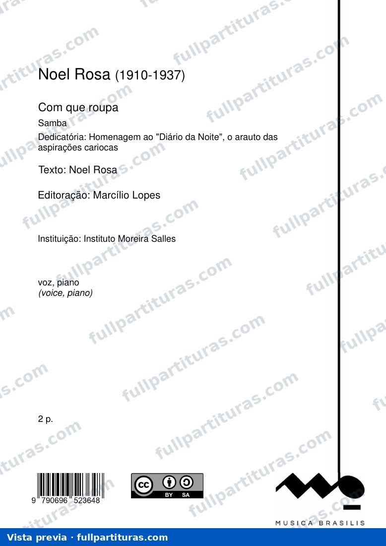 Com Que Roupa — preview
