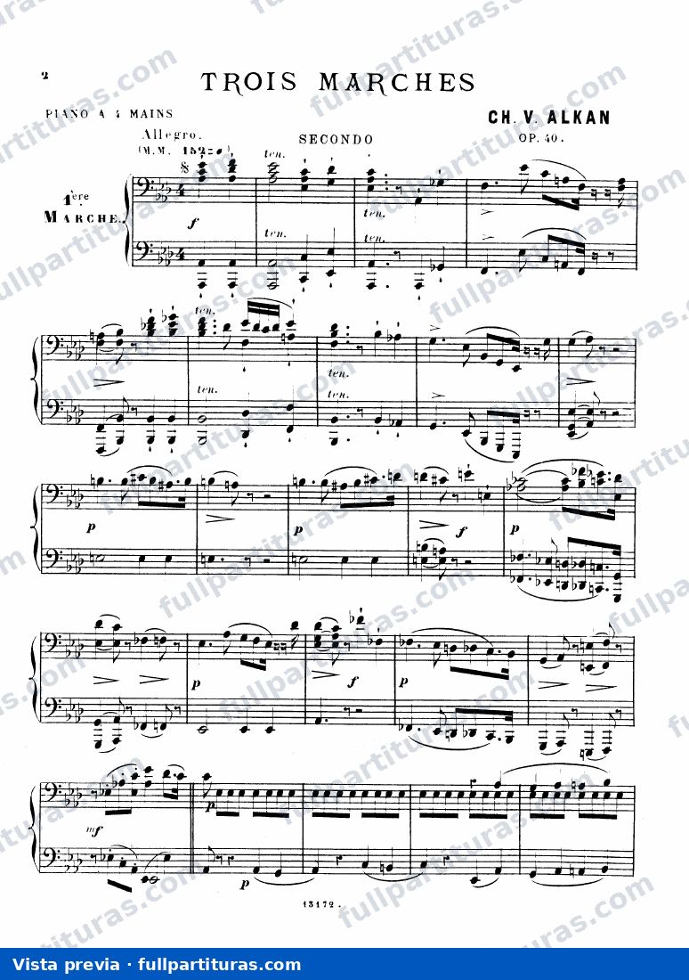 3 Marches, Op.40 — preview
