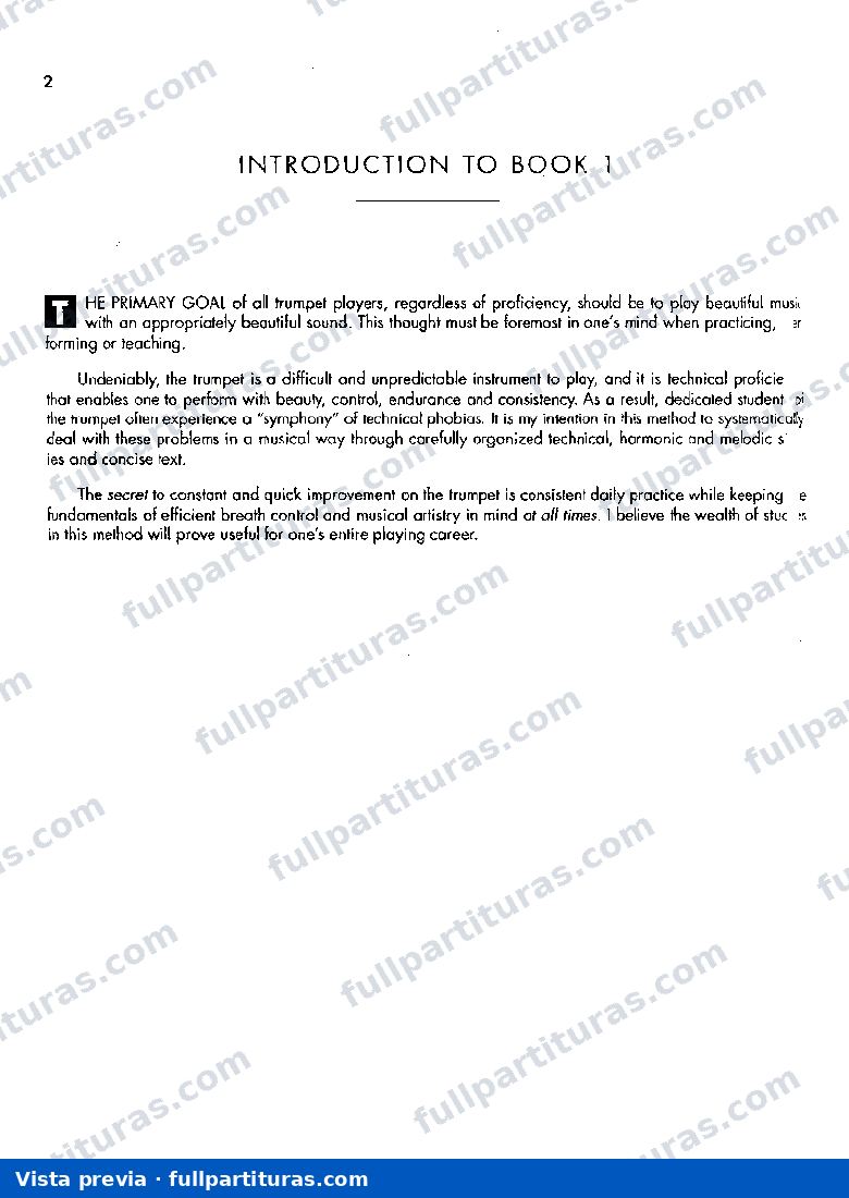 Trumpet Method Libro 1 — preview