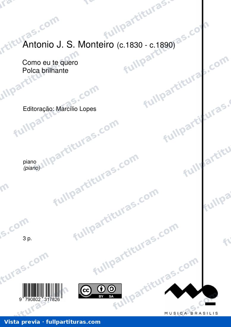 Como eu te quero — vista previa