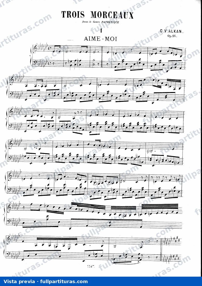 3 Morceaux dans le Genre pathétique, Op.15 — preview