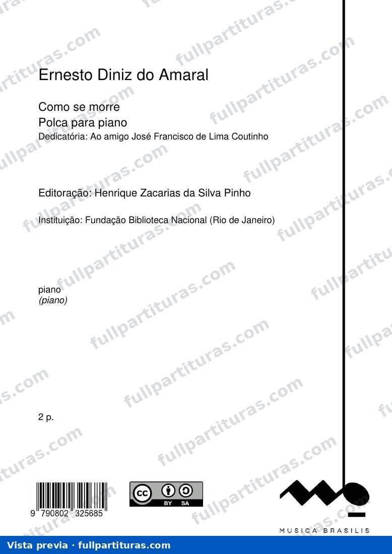 Como se morre — preview
