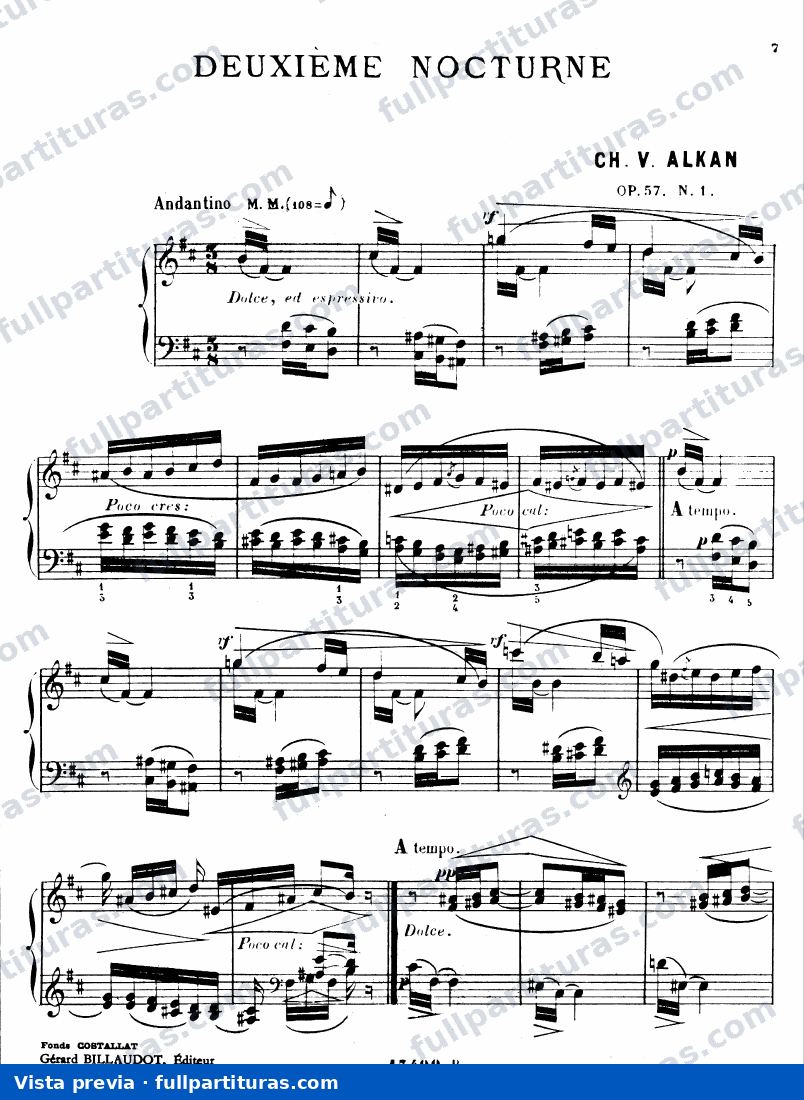 2 Nocturnes, Op.57 — preview