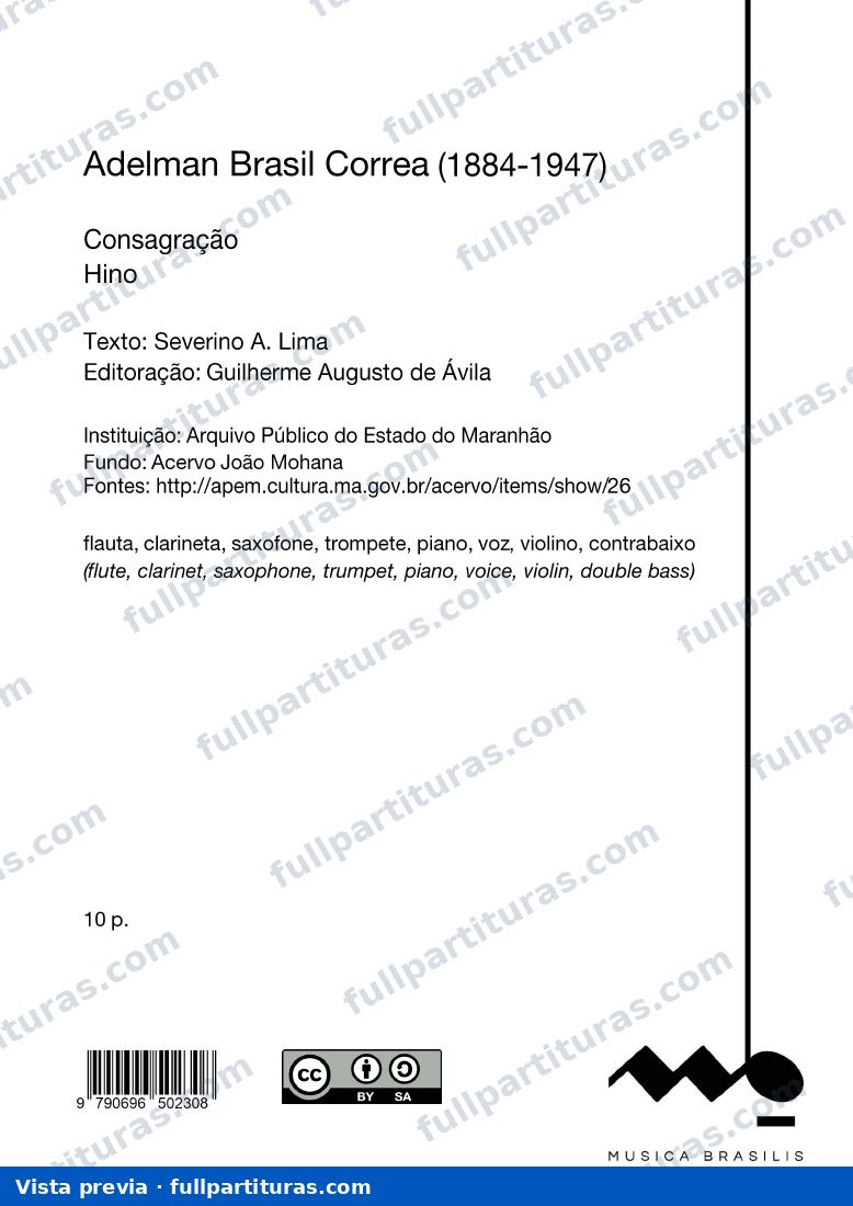 Consagração — preview