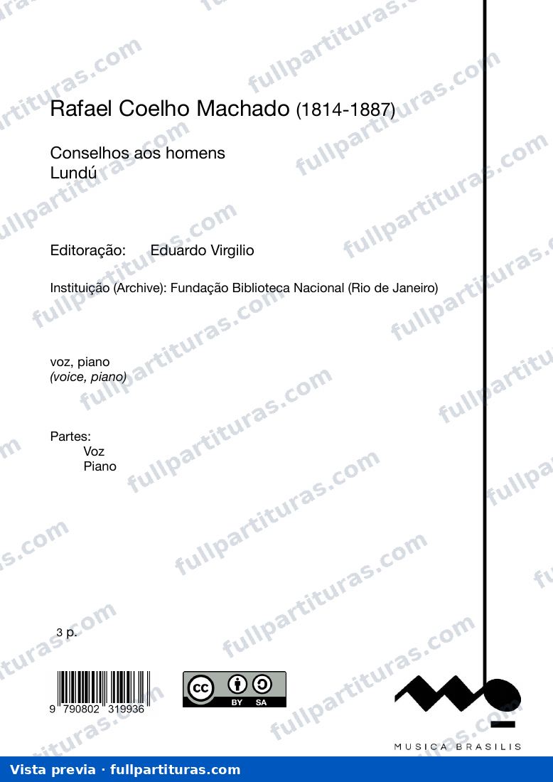 Conselhos aos homens — preview