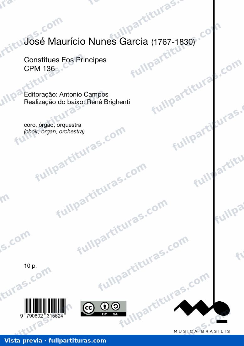 Constitues eos principes — preview