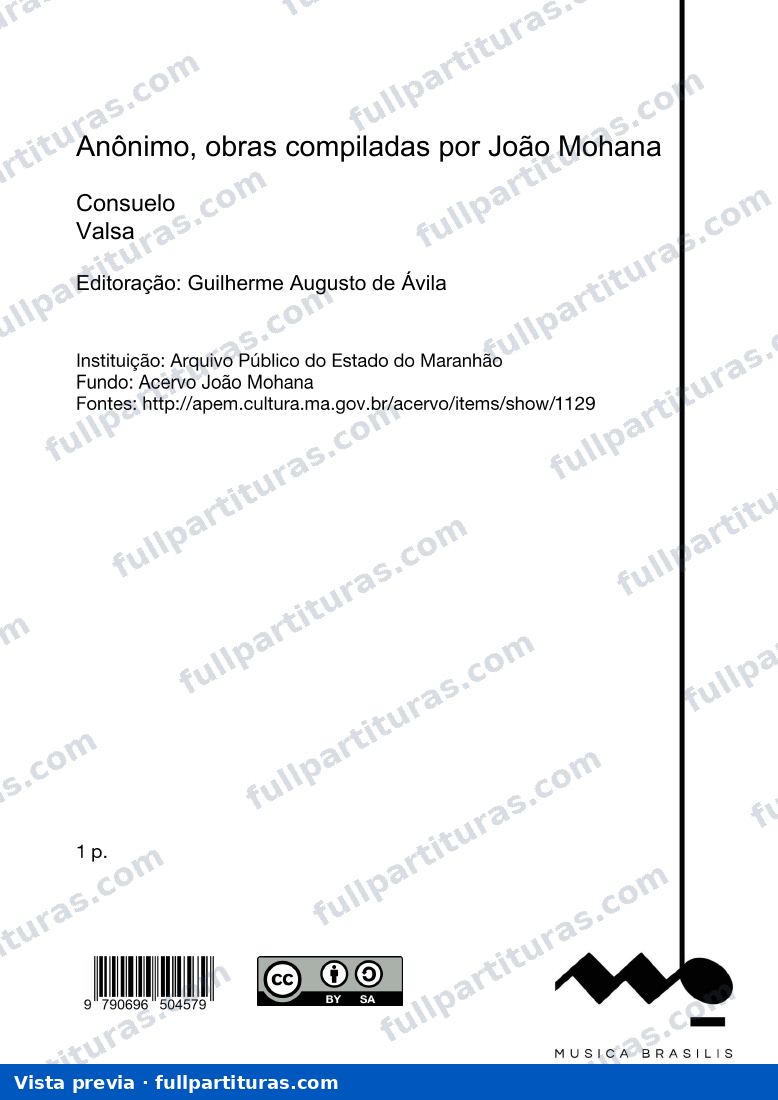 Consuelo, Anônimo — preview