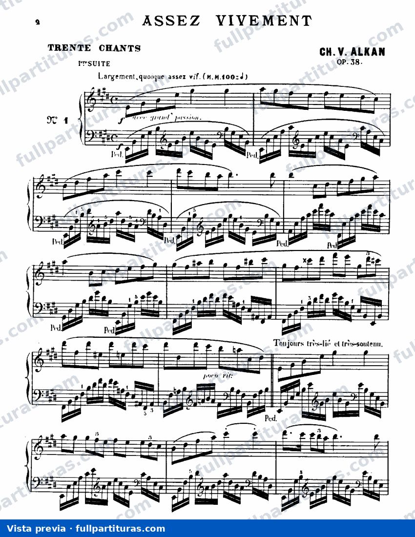 Recueil de Chants, Op.38 — preview