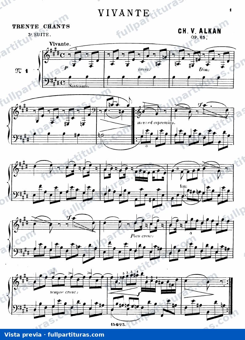 Recueil de Chants, Op.65 — preview