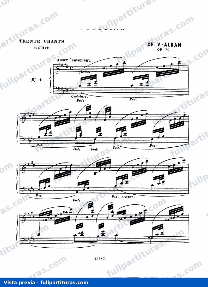 Recueil de Chants, Op.70 — preview