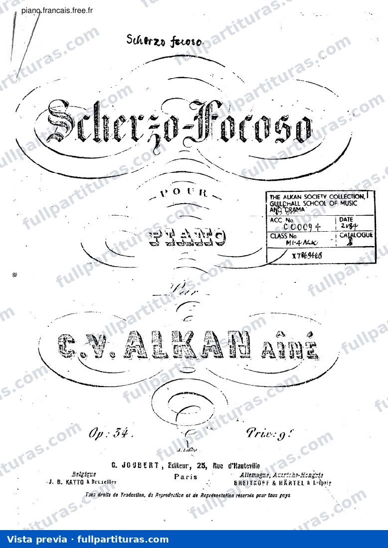 Scherzo-focoso, Op.34 — preview