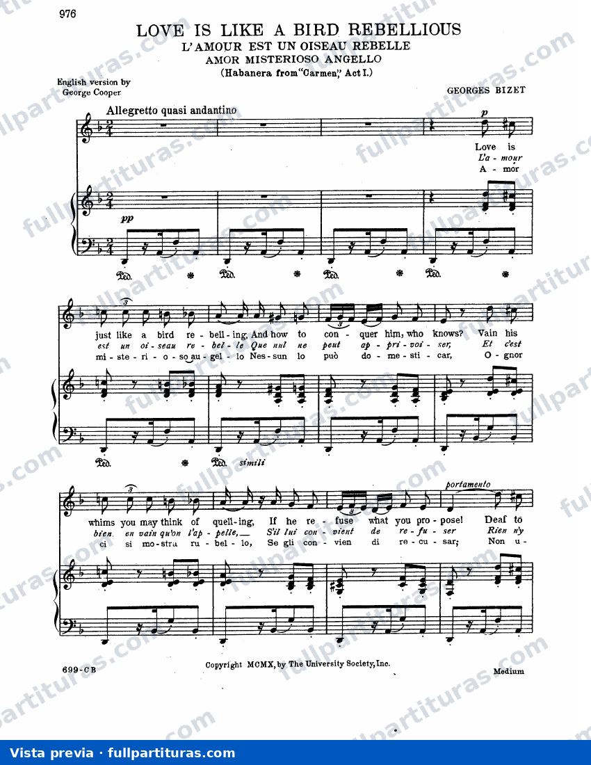 Habanera de Carmen — preview