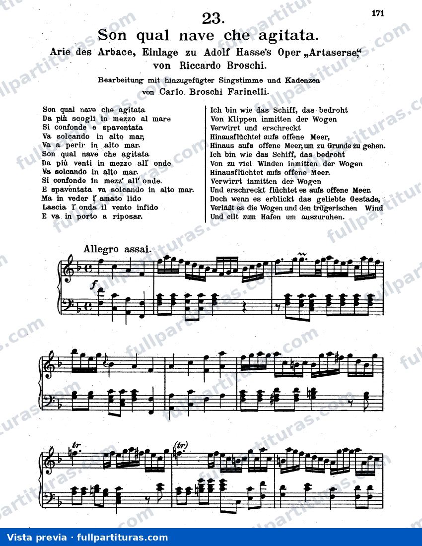 Son Qual Nave Ch'agitata — preview