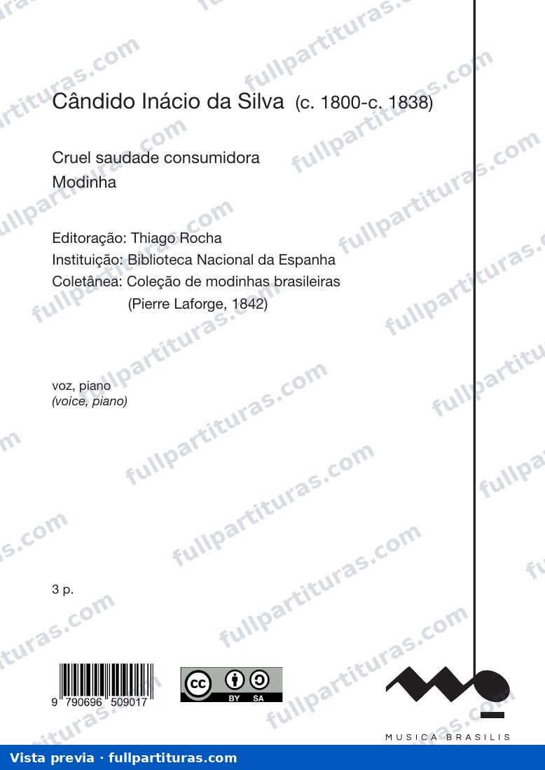 Cruel saudade consumidora — preview
