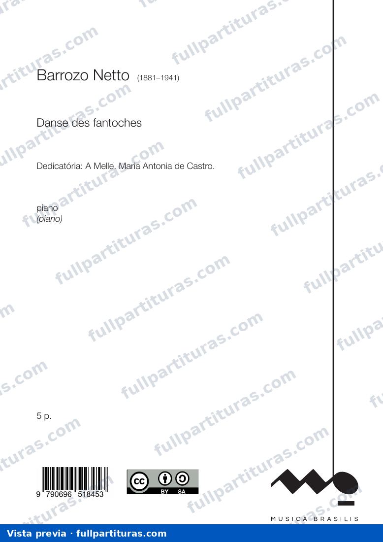Danse des fantoches — preview