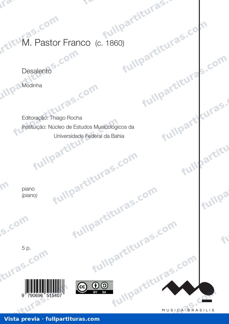 Desalento — preview