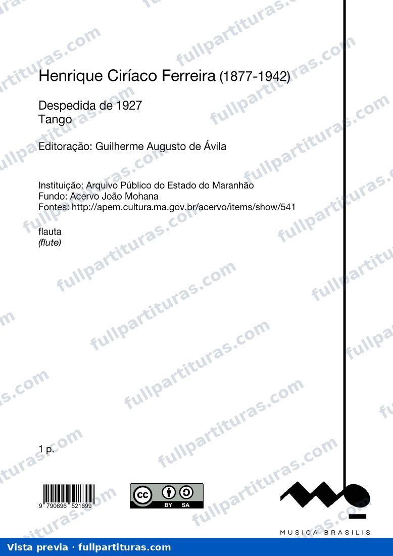 Despedida de 1927 — preview