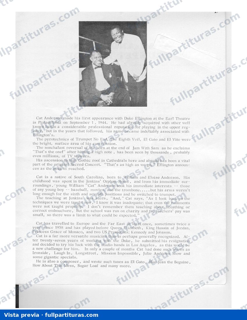 Cat Anderson Trumpet Method — vista previa