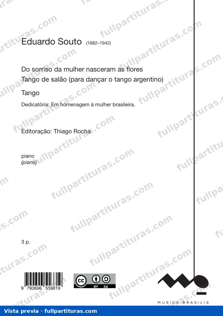 Do sorriso da mulher nasceram as flores — preview
