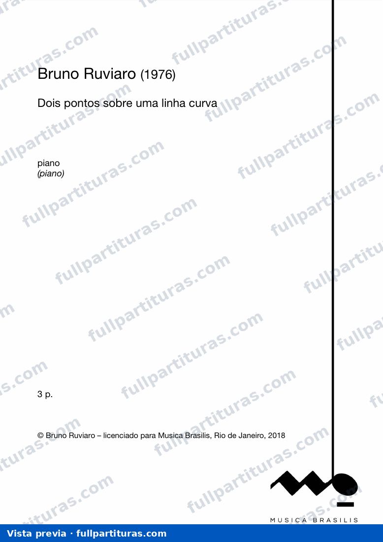 Dois pontos sobre uma linha curva — preview